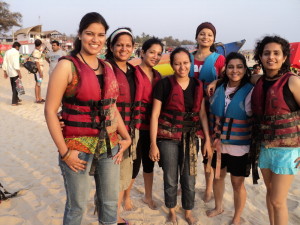 KOTI ANGELS. Neha, Shaily and Mamta part of the fiull team