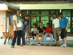 The one who went for jump. seen here after shooting at the range
