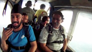 Prabhjot and I getting ready at 13000 feet