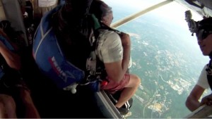 JUST BEFORE THE JUMP