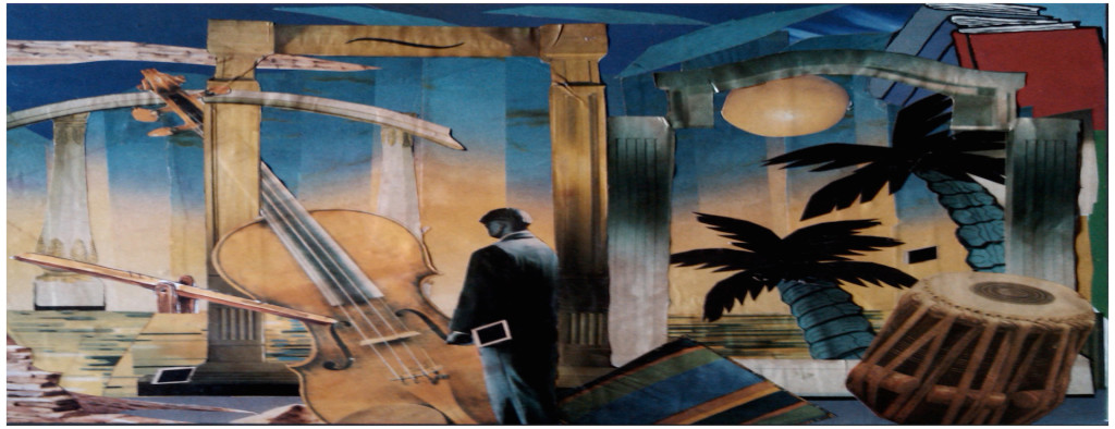 Search of knowledge. Collage by Sanjeev Kotnala