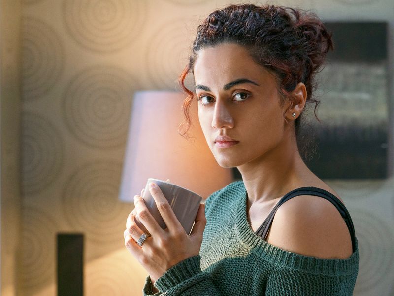 A still of Taapsee pannu from the movie Badla
