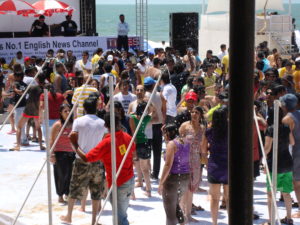 Rain Dance at GoaFest