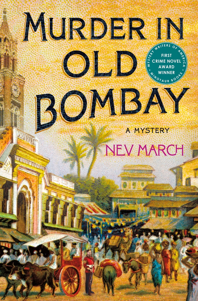 Cover of the novel- Murder in old Bombay