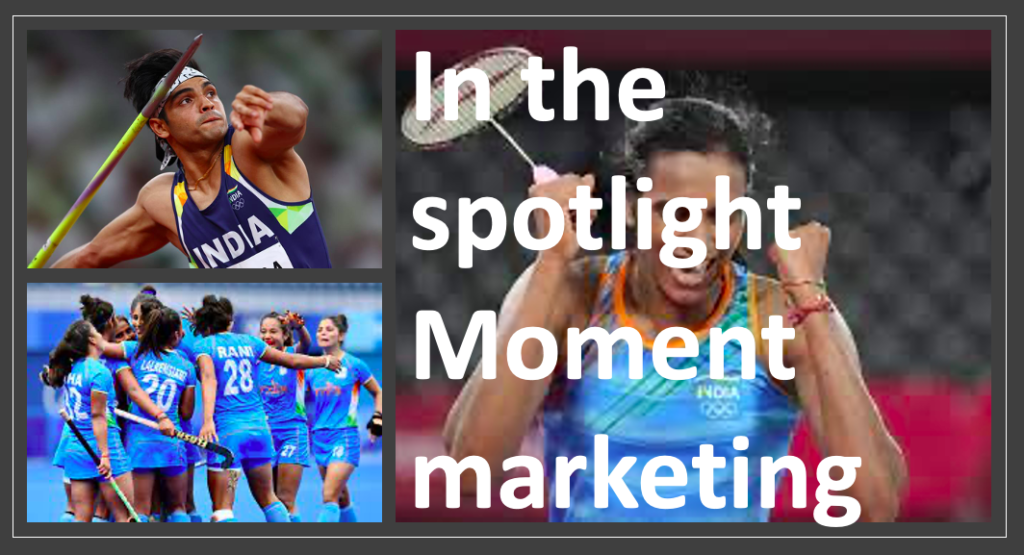 A collage of pictures of Indian athletes from Tokyo Olympics