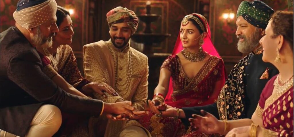 STILL FROM THE MANYAVAR AD KANYADAAN KANYAMAAN