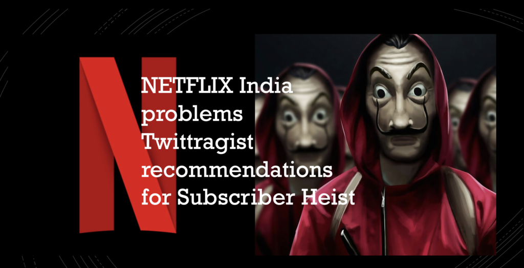 Image caption NETFLIX solutions for India Problem