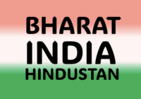 THE NAME GAME INDIA AND BHARAT