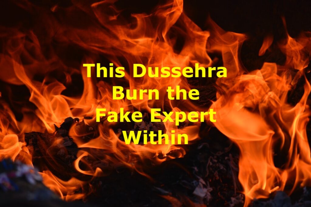 A vivid fire with words Burn the fale expert within