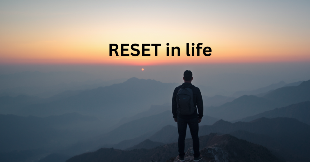 RESET IN LIFE